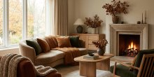 Wohntrends Herbst 2025: Farben, Licht und Textilien für Gemütlichkeit