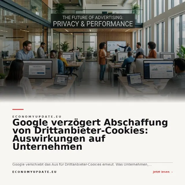 Share-Card fuer Google verzögert Abschaffung von Drittanbieter-Cookies: Auswirkungen auf Unternehmen