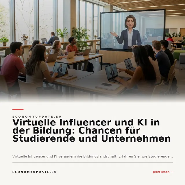 Share-Card fuer Virtuelle Influencer und KI in der Bildung: Chancen für Studierende und Unternehmen