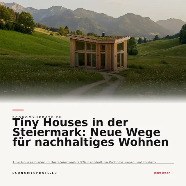 Share-Card fuer Tiny Houses in der Steiermark: Neue Wege für nachhaltiges Wohnen