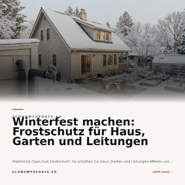 Share-Card fuer Winterfest machen: Frostschutz für Haus, Garten und Leitungen