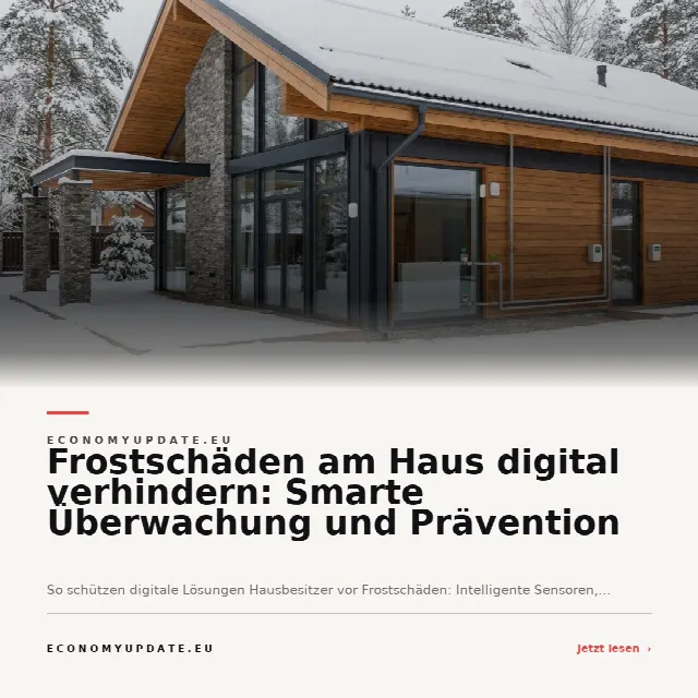 Share-Card fuer Frostschäden am Haus digital verhindern: Smarte Überwachung und Prävention