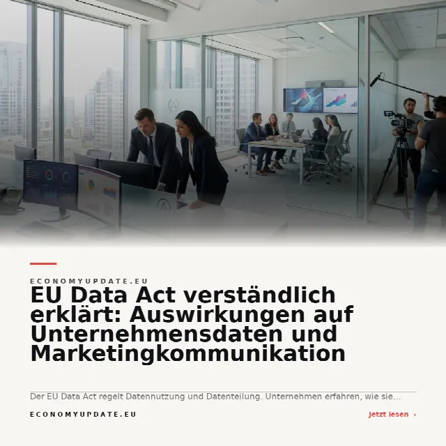 Share-Card fuer EU Data Act verständlich erklärt: Auswirkungen auf Unternehmensdaten und Marketingkommunikation