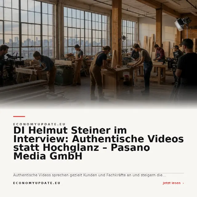Share-Card fuer DI Helmut Steiner im Interview: Authentische Videos statt Hochglanz – Pasano Media GmbH