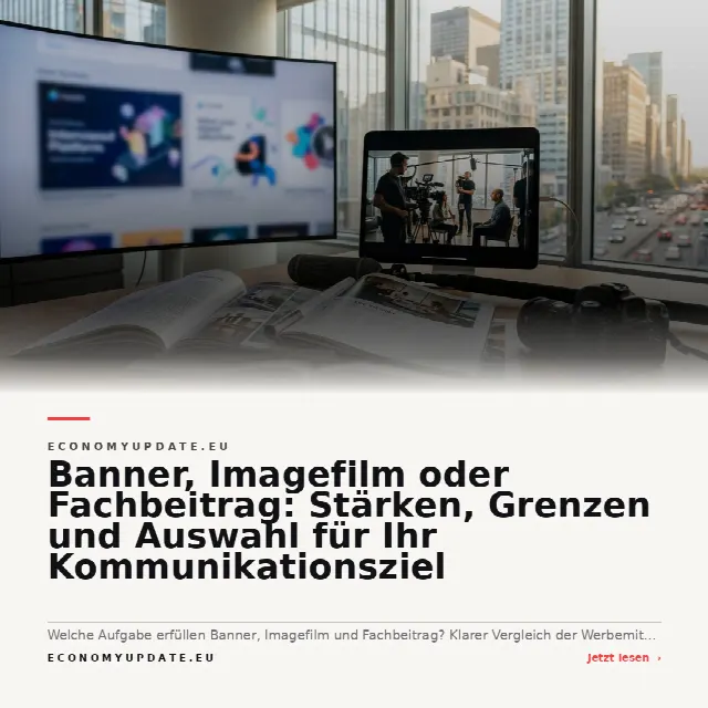 Share-Card fuer Banner, Imagefilm oder Fachbeitrag: Stärken, Grenzen und Auswahl für Ihr Kommunikationsziel