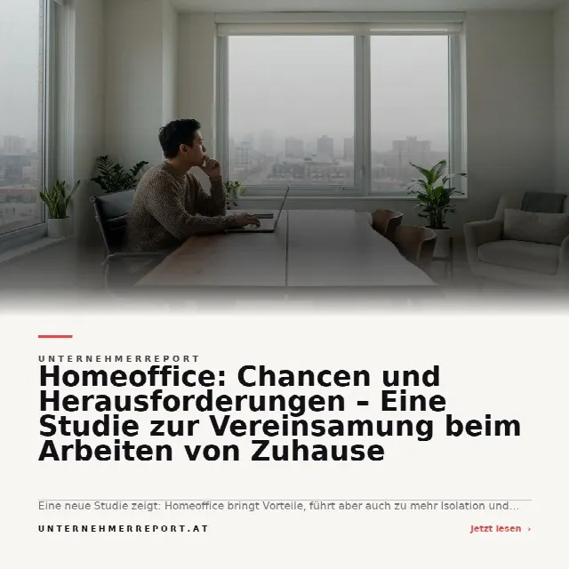 Share-Card fuer Homeoffice: Zwischen Flexibilität und Vereinsamung – Was eine neue Studie über Remote Work verrät