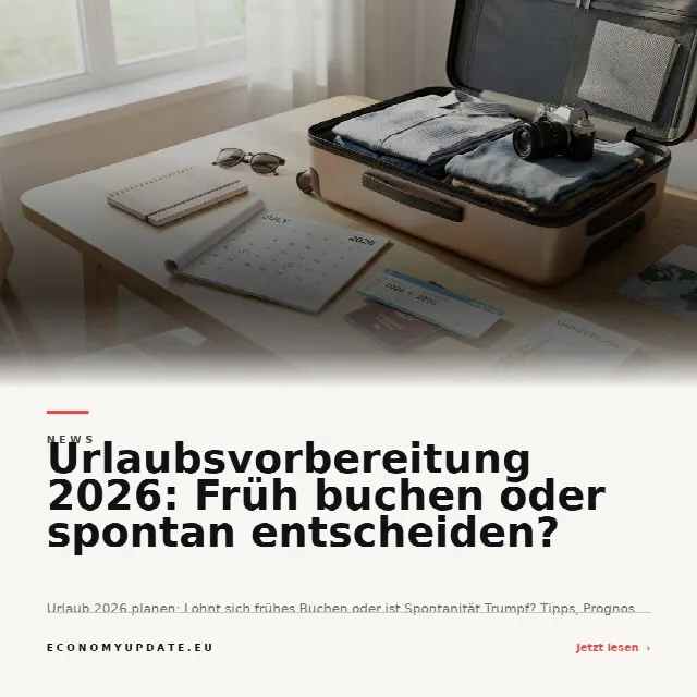 Share-Card fuer Urlaubsvorbereitung 2026: Früh buchen oder spontan entscheiden?