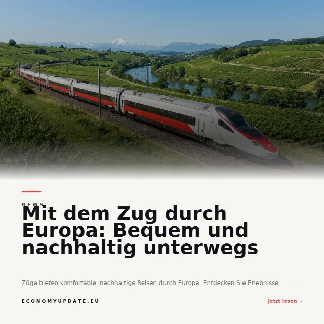 Share-Card fuer Mit dem Zug durch Europa: Bequem und nachhaltig unterwegs