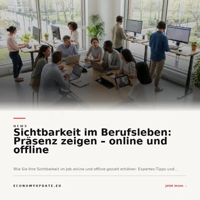 Share-Card fuer Sichtbarkeit im Berufsleben: Präsenz zeigen – online und offline