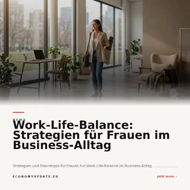 Share-Card fuer Work-Life-Balance: Strategien für Frauen im Business-Alltag